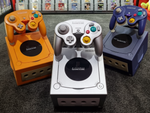 Nintendo GameCube Console and Controller Display Stand