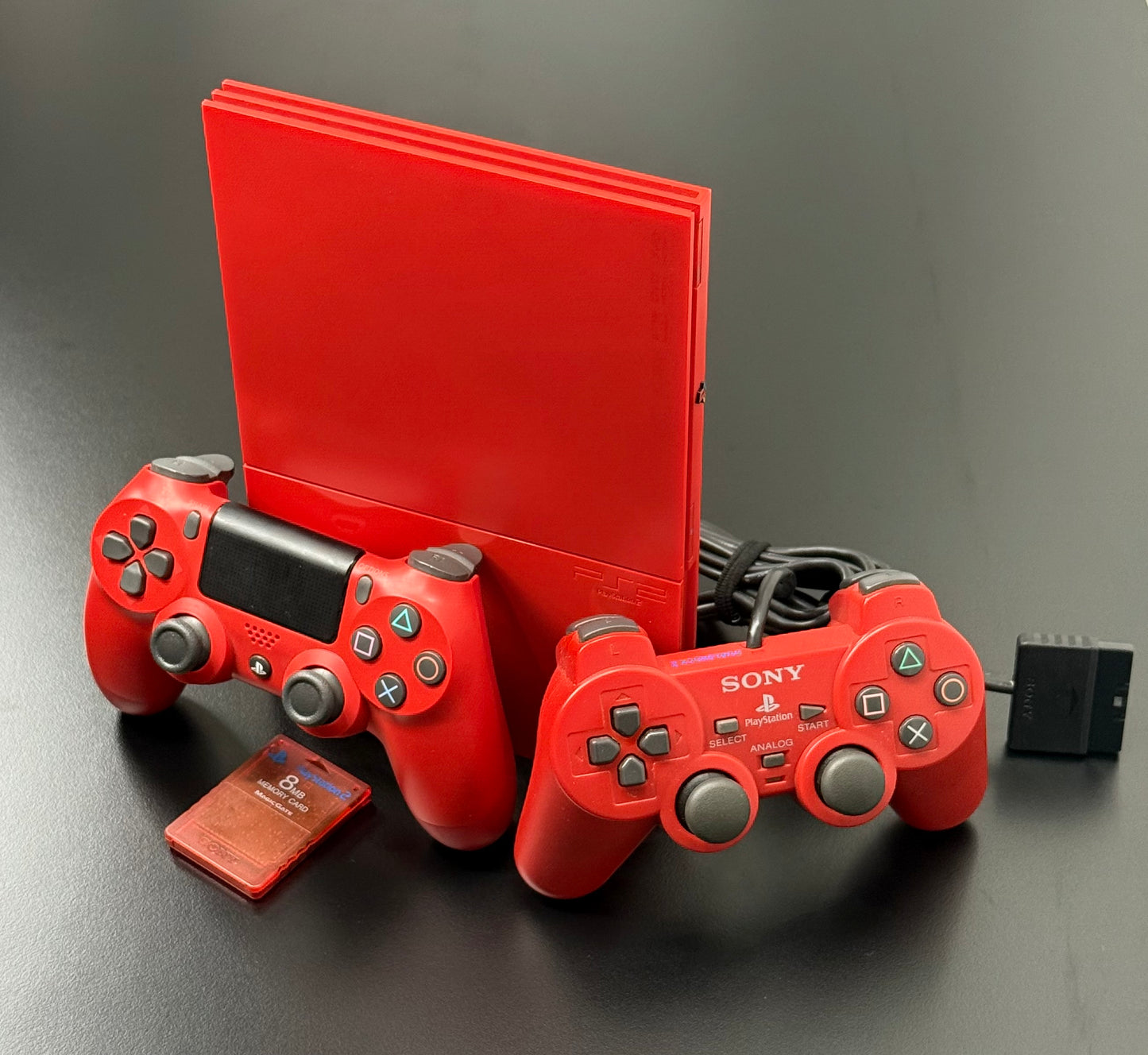 PlayStation 2 Slim - Ultimate Cinnabar Red Edition