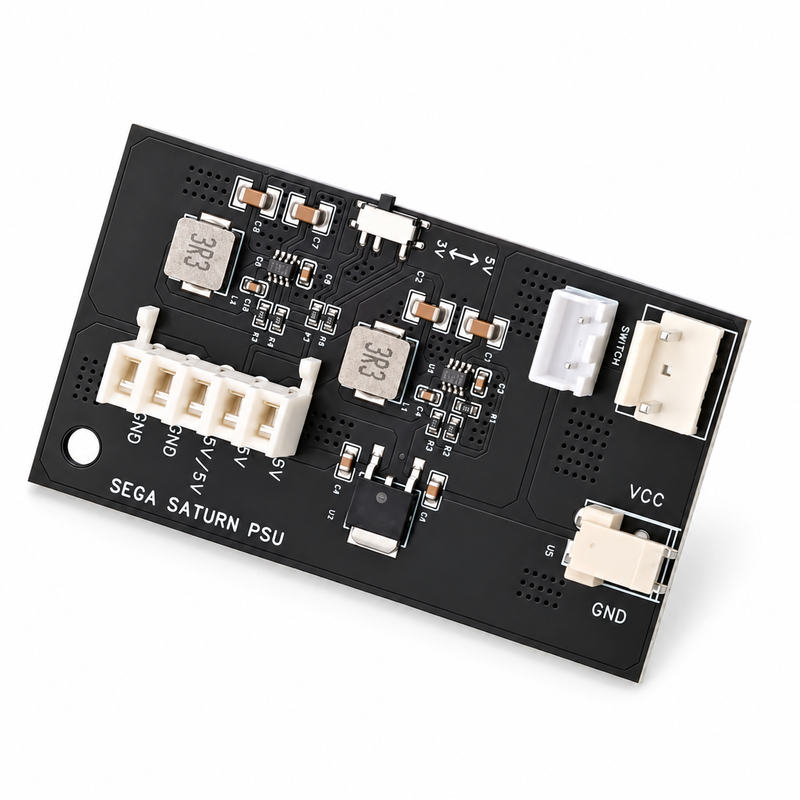 Sega Saturn USB-C Power Supply Board — 12V / 3A PSU Replacement