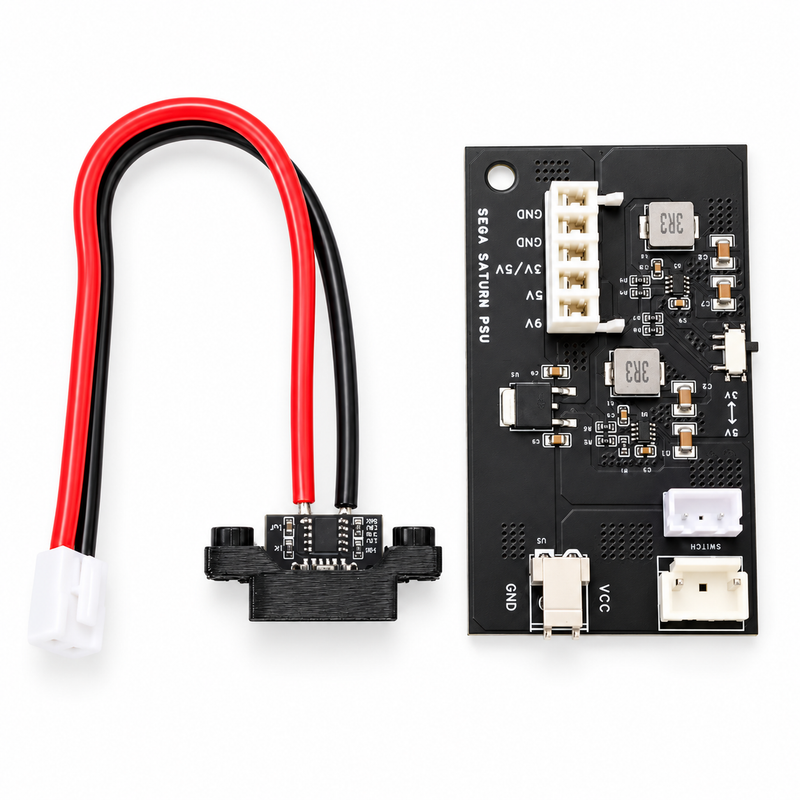 Sega Saturn USB-C Power Supply Board — 12V / 3A PSU Replacement