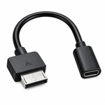12 cm USB-C charging adapter for the PS Vita 1000, with a USB-C socket and a PS Vita multi-pin charging plug
